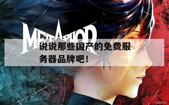 說說那些國產(chǎn)的免費服務(wù)器品牌吧！