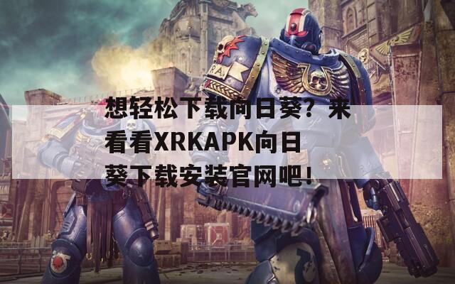 想輕松下載向日葵？來(lái)看看XRKAPK向日葵下載安裝官網(wǎng)吧！
