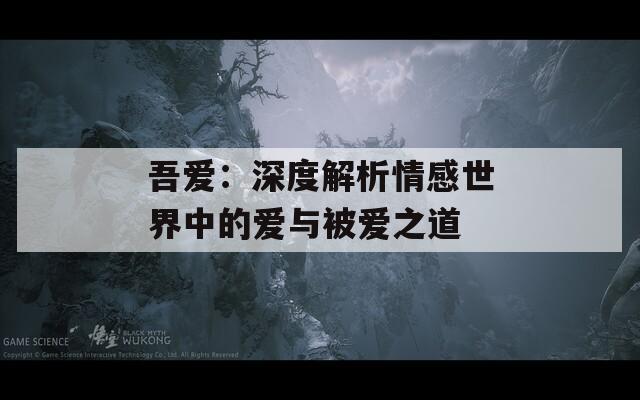 吾愛(ài)：深度解析情感世界中的愛(ài)與被愛(ài)之道