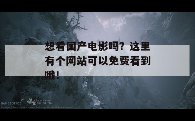 想看國產(chǎn)電影嗎？這里有個網(wǎng)站可以免費看到哦！