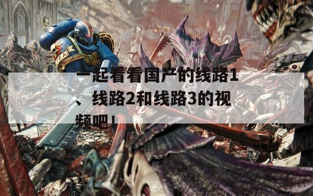 一起看看國(guó)產(chǎn)的線路1、線路2和線路3的視頻吧！