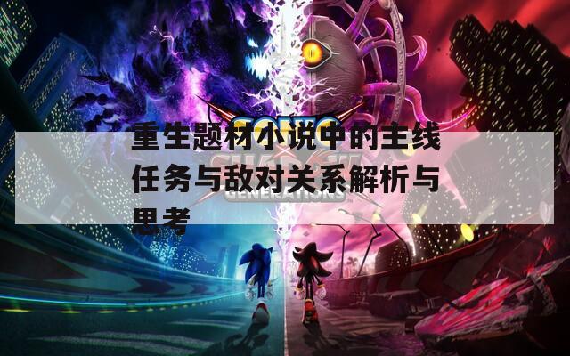 重生題材小說中的主線任務(wù)與敵對關(guān)系解析與思考