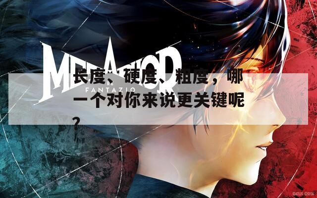 長度、硬度、粗度，哪一個(gè)對(duì)你來說更關(guān)鍵呢？