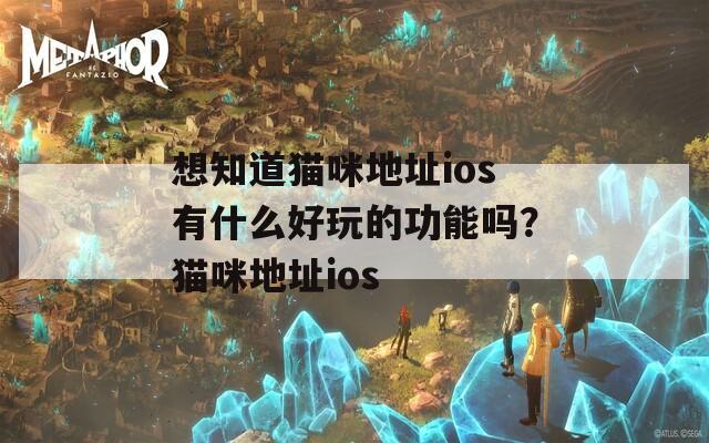 想知道貓咪地址ios有什么好玩的功能嗎？貓咪地址ios