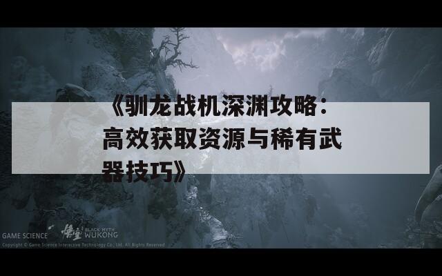 《馴龍戰(zhàn)機(jī)深淵攻略：高效獲取資源與稀有武器技巧》