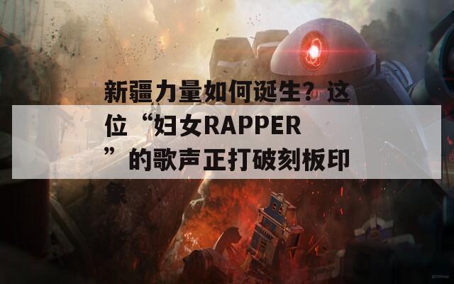 新疆力量如何誕生？這位“婦女RAPPER”的歌聲正打破刻板印象