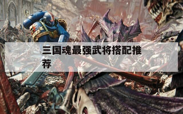 三國魂最強武將搭配推薦