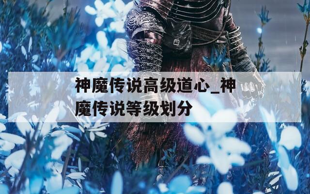神魔傳說高級(jí)道心_神魔傳說等級(jí)劃分