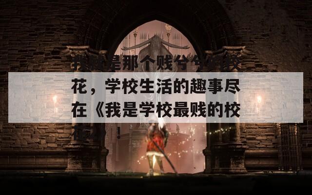 我就是那個(gè)賤兮兮的?；ǎ瑢W(xué)校生活的趣事盡在《我是學(xué)校最賤的?；?》！