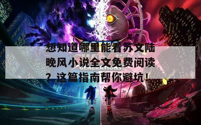 想知道哪里能看蘇文陸晚風小說全文免費閱讀？這篇指南幫你避坑！