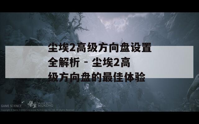 塵埃2高級方向盤設置全解析 - 塵埃2高級方向盤的最佳體驗