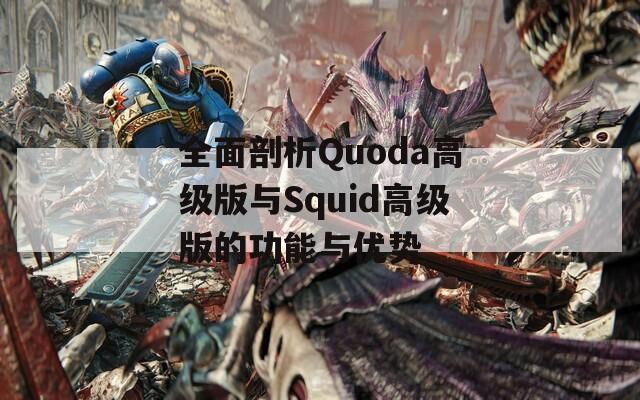 全面剖析Quoda高級(jí)版與Squid高級(jí)版的功能與優(yōu)勢(shì)