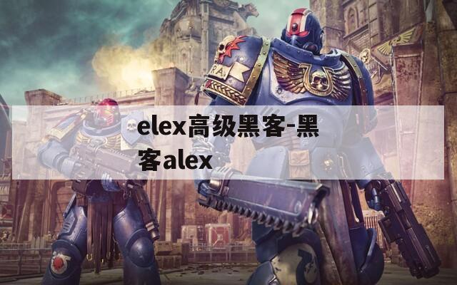 elex高級(jí)黑客-黑客alex
