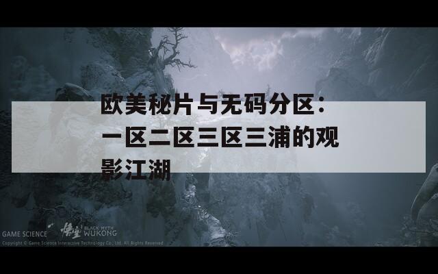 歐美秘片與無(wú)碼分區(qū)：一區(qū)二區(qū)三區(qū)三浦的觀影江湖