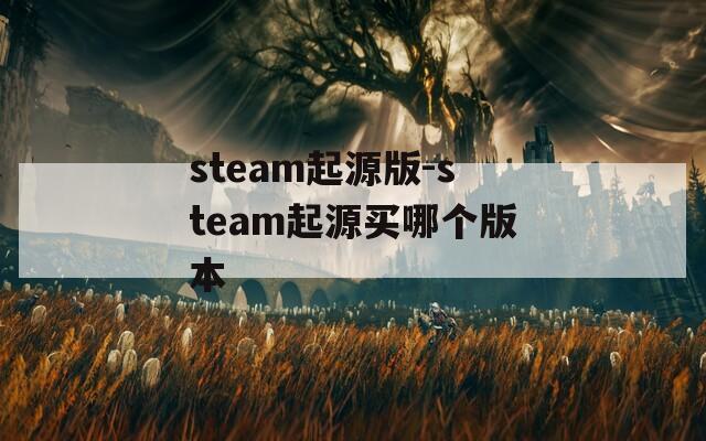 steam起源版-steam起源買哪個版本