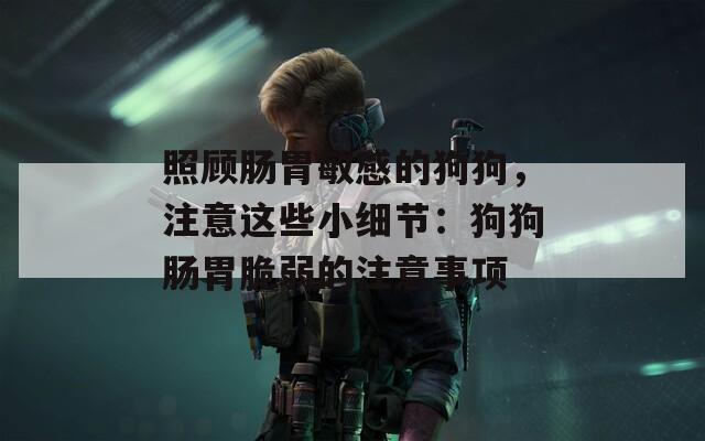 照顧腸胃敏感的狗狗，注意這些小細(xì)節(jié)：狗狗腸胃脆弱的注意事項