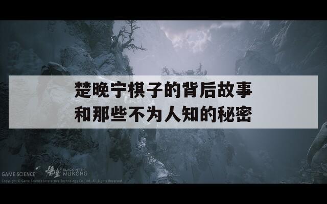 楚晚寧棋子的背后故事和那些不為人知的秘密