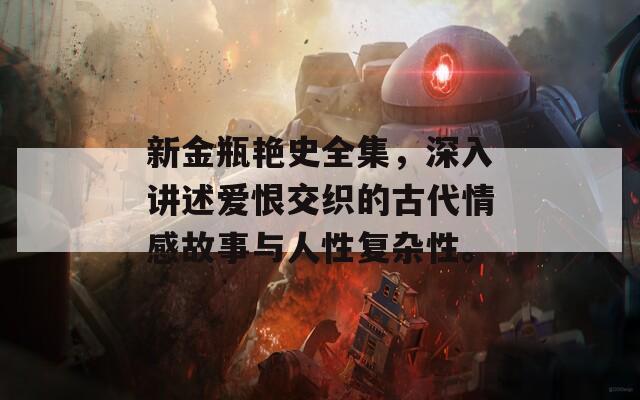 新金瓶艷史全集，深入講述愛恨交織的古代情感故事與人性復(fù)雜性。