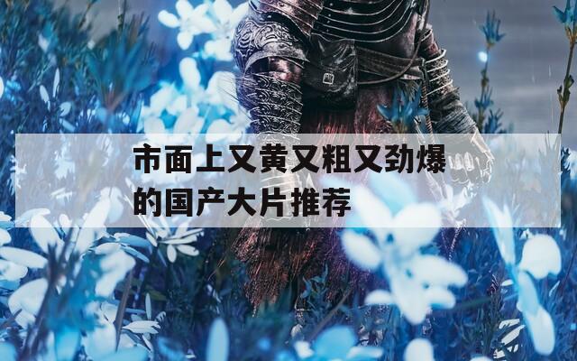 市面上又黃又粗又勁爆的國產(chǎn)大片推薦