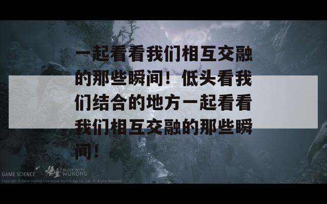 一起看看我們相互交融的那些瞬間！低頭看我們結(jié)合的地方一起看看我們相互交融的那些瞬間！
