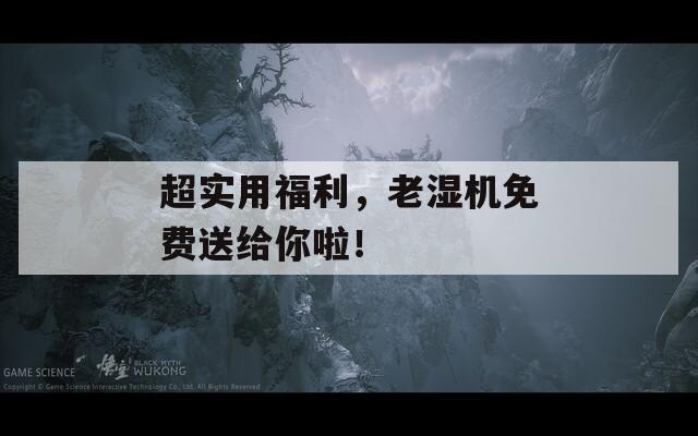 超實(shí)用福利，老濕機(jī)免費(fèi)送給你啦！