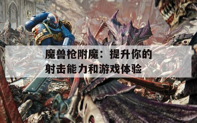 魔獸槍附魔：提升你的射擊能力和游戲體驗(yàn)